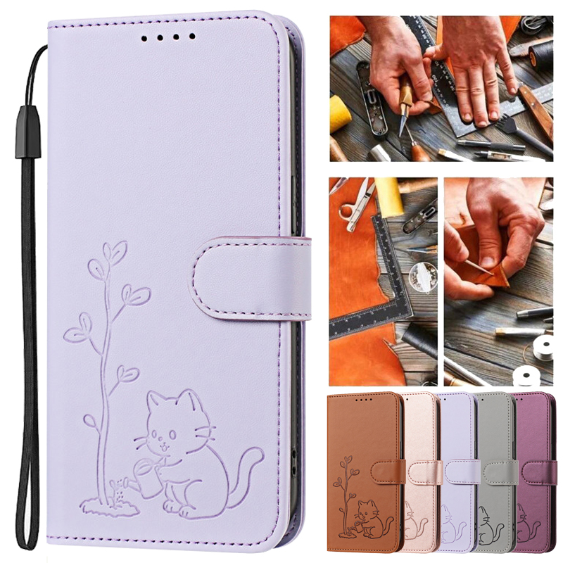 Handyhülle aus Leder mit Katze – Luxury Bags Kl Bewertung und Preis